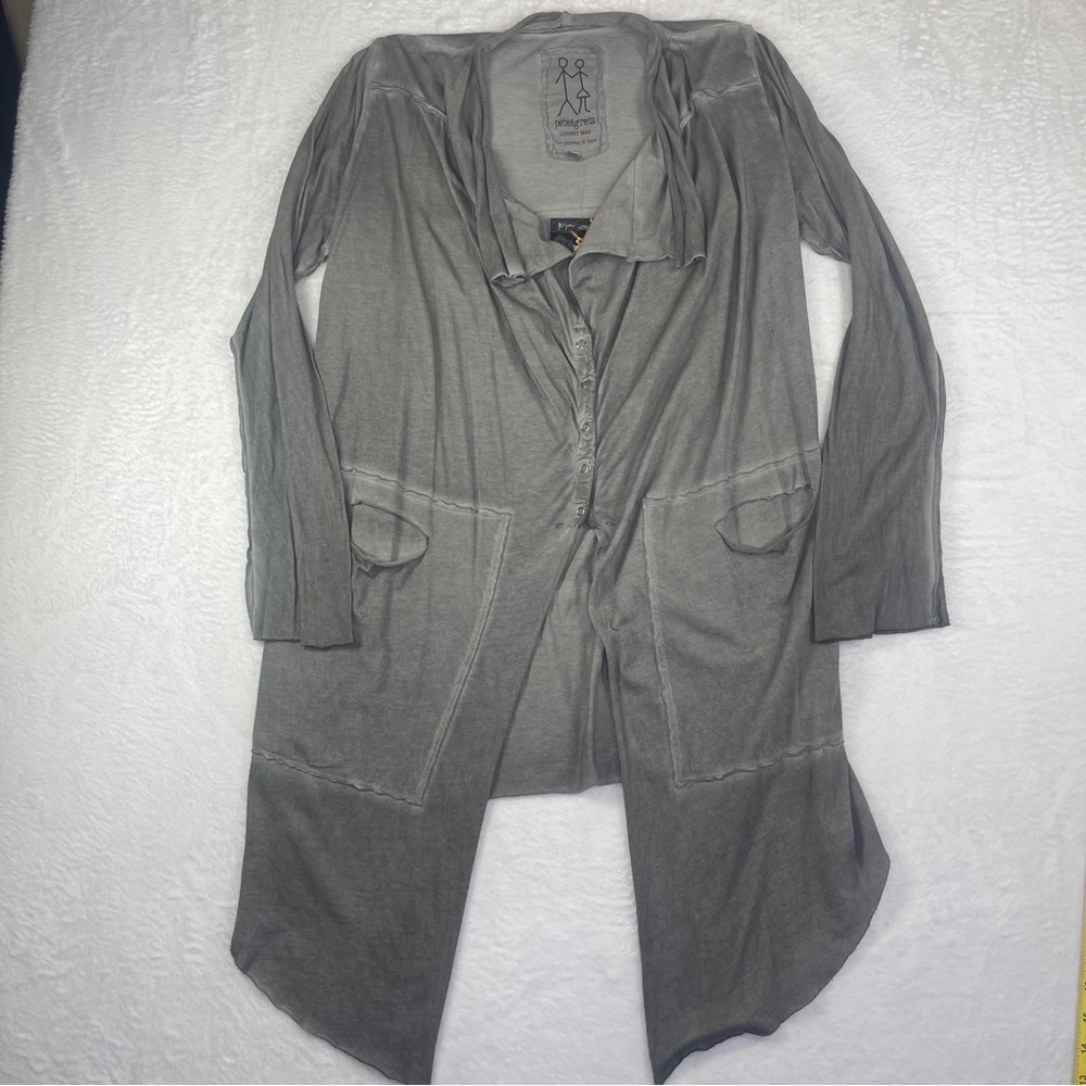 Johnny Was‎ Pete & Greta Oversized Asymmetrical Cardigan Women's Small NWT